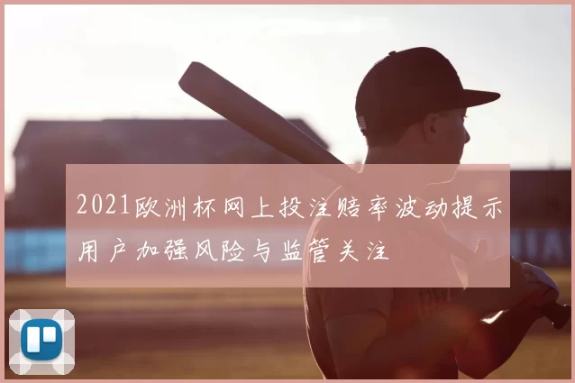 2021欧洲杯网上投注赔率波动提示用户加强风险与监管关注